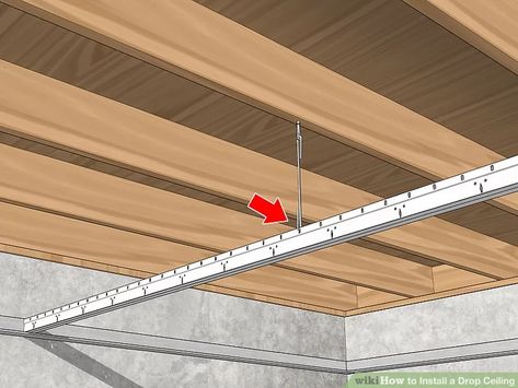 How To Install Drop Ceiling In Basement, Diy Basement Drop Ceiling Ideas, How To Install A Drop Ceiling, Drop Ceiling Ideas Basement, Diy Suspended Ceiling, Install Drop Ceiling, Diy Drop Ceiling, Drop Ceiling Ideas, Drop Ceiling Basement