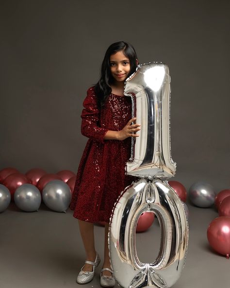 10th Birthday Shoot of Shuddhi Pradeep Mysoor 🥰🧿🥰. #10thbirthday #doubledigits10 #birtgday #babygirl #potraitphotography #kidspotrait 10th Birthday Girl Photoshooting, Girls Birthday Photoshooting Ideas, Birthday Photoshoot For Kids, Birthday Girl Photoshooting, 10 Birthday Photo Shoot Ideas, 10th Birthday Photoshoot Ideas, 10th Birthday Girl, Birthday Poses, Simple Arabic Mehndi