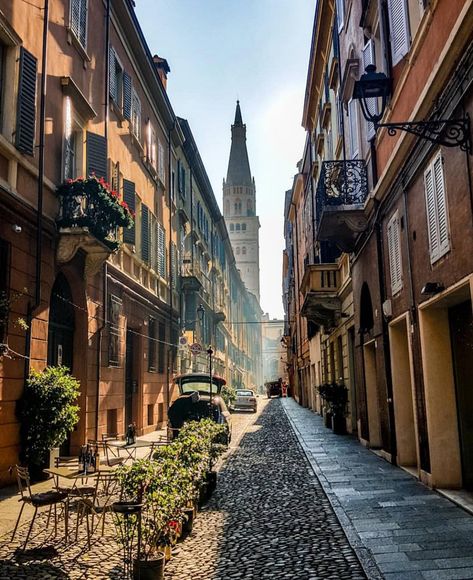 Beautiful Italy 🇮🇹 on Instagram: “Modena, Italy Italy Verona Aesthetic, Streets Of Italy, Italian Cities Aesthetic, Verona Italy Photography, Italy Neighborhoods, Modena Italy, Palermo Sicily, Siena Italy, Verona Italy