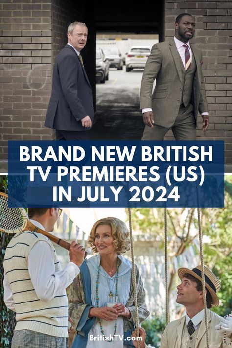 13 Brand New British TV Shows Premiering in July 2024 (US) - BritishTV.com British Tv Mysteries, Antiques Road Trip, Netflix Movies To Watch, Catherine De Medici, British Movies, British Tv Series, Tv Series To Watch, Tv Interview, Streaming Services