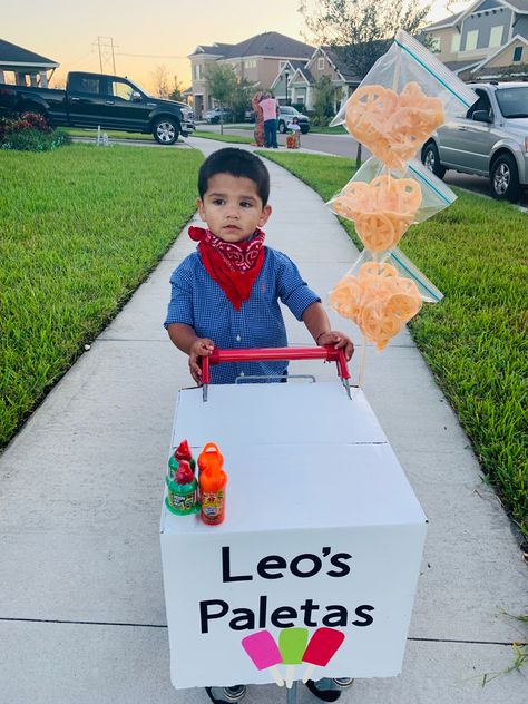 El Paletero Paletero Costume, Ice Cream Man, Baby Milestones Pictures, Milestone Pictures, Mexican Party Theme, Halloween Costumes Friends, Mexican Party, Baby Milestones, 3rd Birthday Parties