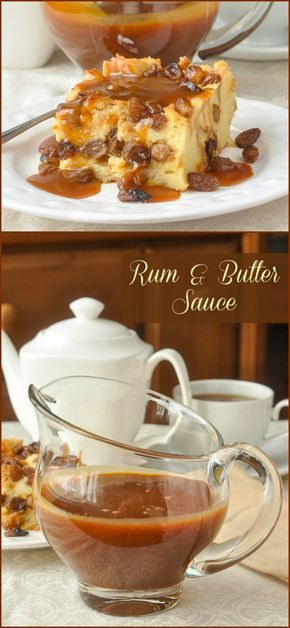 This Rum & Butter Sauce a.k.a. Rum Sauce or Rum Caramel Sauce goes by a few names but either way it is an outstandingly delicious addition to desserts like bread pudding, apple pie or ice cream! Spiced Rum Sauce, Rum Sauce For Apple Pie, Rum Sauce For Christmas Pudding, Rum Sauce For Cake, Rum Sauce For Bread Pudding, Bread Pudding Apple, Desert Sauces, Caramel Rum Sauce, Rum Caramel Sauce