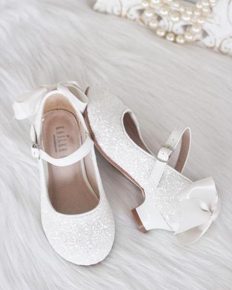 Communion Shoes, First Communion Shoes, White Shoes For Girls, Christening Shoes, Flower Girl Shoes, 1st Communion, Costume Parties, Girls Heels, White Rock