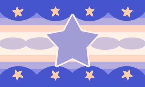 Prince Xenogender, Star Xenogender, Xenogender Flag, Star Gender, Non Gender, Xeno Hoard, Xenogender Hoard, Star Flag, Gender Pronouns