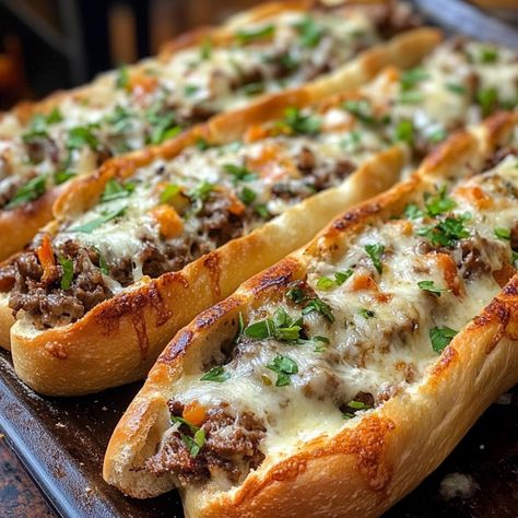 Philly Cheesesteak Meets Garlic Bread Magic Philly Cheesesteak Stuffed Cheesy Breadsticks, Philly Cheese Steak On Garlic Bread, Prime Rib Cheesesteak, Steak And Cheese Subs, Philly Cheesesteak Bread, Homemade Cheesesteak Subs, Garlic Bread Philly Cheesesteak, Philly Cheesesteak Garlic Bread, Cheesesteak Sandwich Recipe