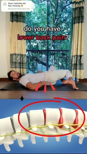 Back Cracking Techniques, Pain Video, Body Massage Techniques, Body Pain Relief, Lower Back Pain Exercises, Lower Back Pain Relief, Abs And Cardio Workout, Lower Back Exercises, Effective Workout Routines