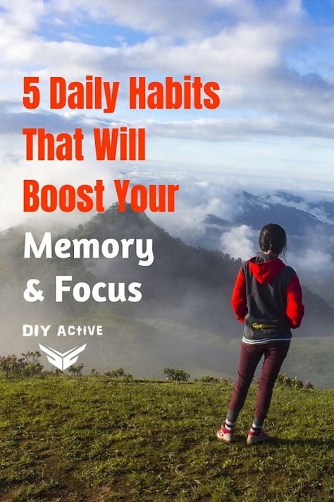 Need to boost your memory or focus? We can all do that. Check out this advice packed article on how practicing certain habits every day can help to boost your memory and focus. Brain Memory, Brain Facts, Boost Memory, Brain Exercise, Improve Focus, Fitness Advice, Brain Power, Improve Memory, Daily Habits