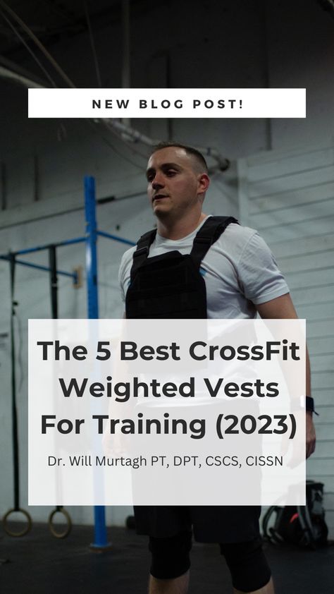 In the market for a new CrossFit Weight Vest? Go check out this weeks blog post 💪🏻 There are several options for the best CrossFit weighted vests to help you increase the demand for your workouts and assist in elevating your performance. The three main criteria I’m looking at is snug of fit, loading and level comfortable. Check out this weeks new blog post to see my top 5 weighted vests for 2023! Weight Vest Workout Crossfit, Weighted Vest Workout, Weight Vest Workout, Weight Vest, Rogue Fitness, Weighted Vest, Adjustable Weights, Crossfit Games, Crossfit Workouts