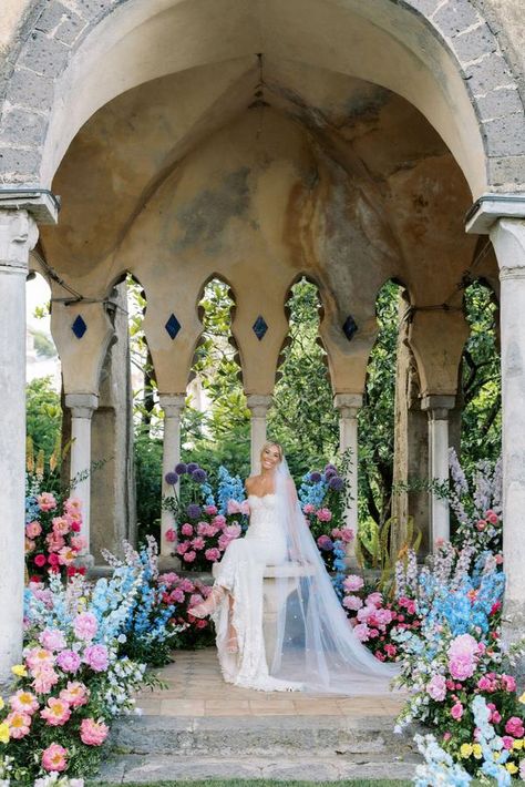 Villa Cimbrone Wedding, Villa Cimbrone, Mira Zwillinger, Amalfi Coast Wedding, The Amalfi Coast, Colorful Wedding, Coast Wedding, Fine Art Wedding Photographer, Italian Wedding