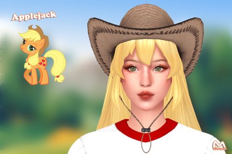 Mildchoco on Tumblr Sims 4 Cc Cowgirl Hat, Cowboy Hat Sims 4 Cc, My Little Pony Sims 4 Cc, Sims 4 Cc My Little Pony, Mlp Sims 4 Cc, Sims 4 My Little Pony Cc, Zombie Christmas, My Little Pony Twilight, Soft Rose