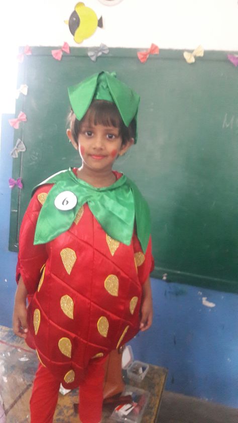 Strawberry costume for fancy dress Strawberry Costume, Fancy Dress