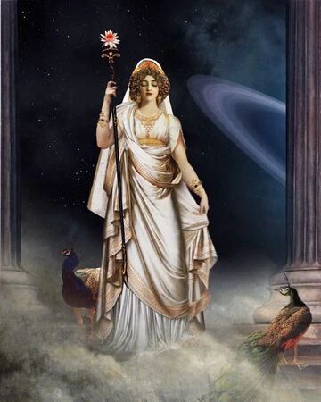 Hera | The Demonic Paradise Wiki | Fandom Hera Goddess, Greek Mythology Goddesses, Greek Pantheon, World Mythology, Classical Mythology, Greek Gods And Goddesses, Greek And Roman Mythology, Greek Mythology Art, Contemporary Illustration