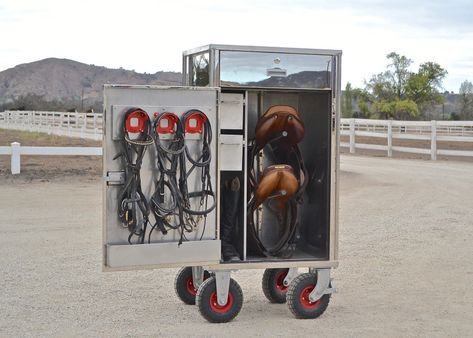 Tack Storage, Horse Truck, Tack Locker, Tack Trunk, Tack Box, Tack Rooms, Healthy Horses, Dream Barn, Horse Diy