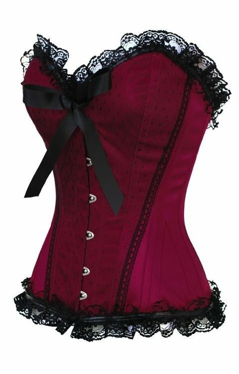 Pinup Doll, Corset Plus Size, Burlesque Corset, Purple Corset, Corsets Vintage, Hot Clothes, Steampunk Corset, Red Corset, Boned Corsets