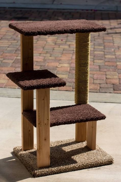 Diy Cat Tower, Katt Diy, Katt Grejer, Kat Diy, Chat Diy, Huge Cat, Diy Cat Tree, Cat House Diy, Cat Towers