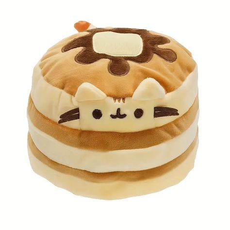 Pancake Cat Plush Cute 5 5 Inch Hamburger Size Soft Kitten Plush Kawaii Cute Cartoon Anime Character Stuffed Pillow Cushion Doll Birthday Gift For Kids Room Decor | Check Out Today's Deals Now | Temu Pancake Cat, Pusheen Plush, Pusheen The Cat, Chat Halloween, Cute Squishies, Pancake Stack, Pusheen Cat, Teddy Bear Stuffed Animal, Kawaii Plush