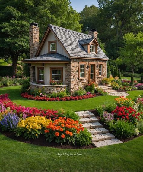 Tiny Living Room Ideas, Stone Cottage Homes, Tiny Apartment Decorating, Cottage House Designs, Photography House, California Life, Architecture Nature, Pole Barn House Plans, Prefab Cabins