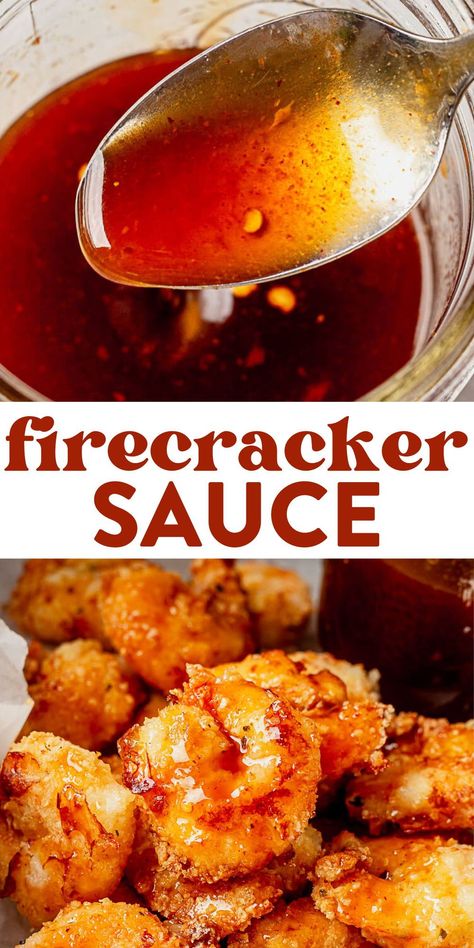 Firecracker sauce is a bold blend of sweet, savory, and spicy flavors. Its name aptly captures the taste experience it delivers, bursting with the heat of chili, and the sweetness of sugar or honey. Sweet And Spicy Dipping Sauce, Fire Cracker Sauce, Spicy Sweet And Sour Sauce, Sushi Sauce Recipes Sweet, Huy Fong Chili Garlic Sauce Recipes, Firecracker Sauce Recipes, Sweet Habanero Sauce Recipe, Sweet And Spicy Sauce Recipe, Chinese Sauces Recipes