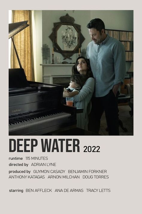 Deep Water Movie, Movie Recap, Minimalistic Polaroid Poster, 2024 Movies, Water Movie, Novel Genres, Movies To Watch Teenagers, Movie To Watch List, Tv Series To Watch