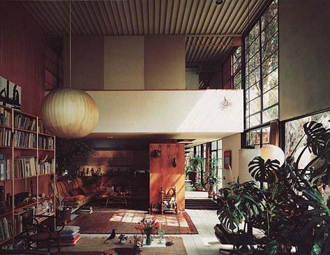 Case Study House, Falling Water House, Eames House, Case Study Houses, House No, Charles & Ray Eames, Western Design, Ray Eames, Contemporary Interior Design