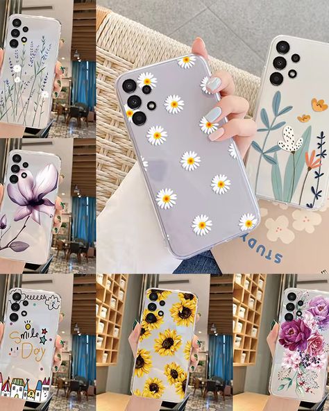 Top On Sale Product Recommendations!;Vintage Flower Daisy Pattern Case For Samsung Galaxy A13 A 13 Coque Soft Silicone Transprent Funda For Samsung A13 Cover Clear;Original price: USD 1.99;Now price: USD 1.99;Click&Buy: https://s.click.aliexpress.com/e/_EQBSXjx Silicone Phone Covers, Handheld Steamer, Cactus Painting, Flower Daisy, Mobile Charger, Selfie Light, Humidity Sensor, Room Display, Motif Vintage