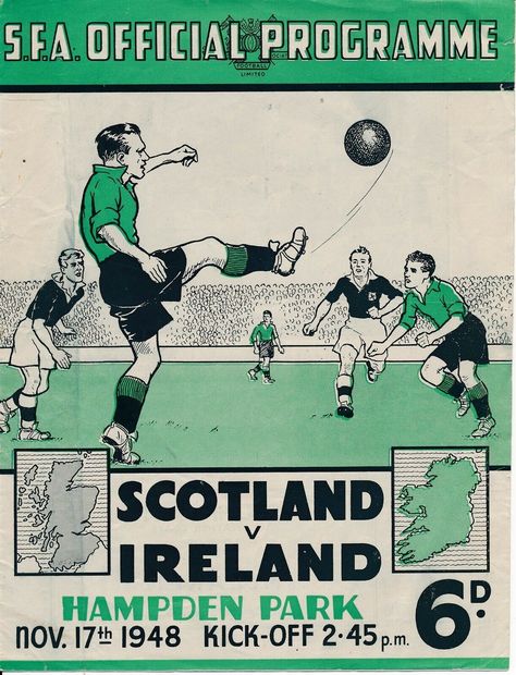 Vintage Soccer Illustration, Vintage Football Wallpaper, Vintage Football Poster, Football Layout, Rugby Vintage, Hampden Park, Sports Design Inspiration, Football Images, Soccer Poster