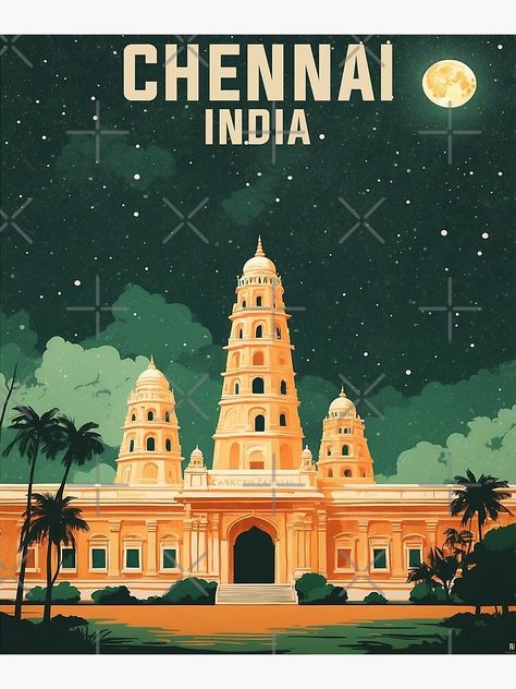 Add some fun and beauty to your home with this Indian traveler design or give it as the perfect gift! Incredible India Posters, Creative India, City Posters, India Poster, Indian Illustration, Tourism Poster, Travel City, Indian Heritage, Travel Tourism