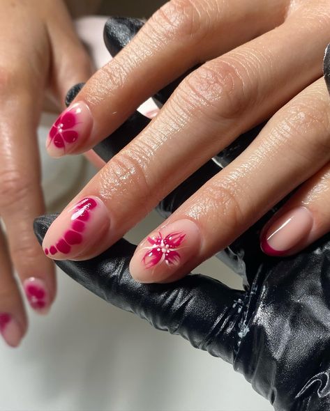 This set got us both so excited for summer 🌸🌺 @the_gelbottle_inc 019 biab , blooming gel , rosette & 3d gel pot xox #nails #nailsofinstagram #nailideas #nailinspiration #nailinspo #nailart #art #summernails #springnails #pinknails #flowernails #prettynails #cutenails #biab #nailtech #nailtrends Blooming Gel Flower Nails, Blooming Gel Flowers, Blossom Gel Nail Art, Blooming Gel Designs, Bloom Nails, Blooming Gel Nail Art, Biab Nails, Excited For Summer, Nailinspo Nailart