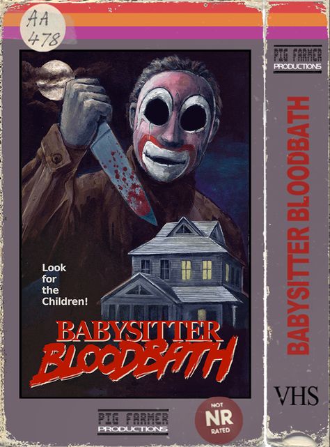 babysitter bloodbath – puppet combo Puppet Combo, Slasher Movies, Survival Horror Game, The Game Is Over, Retro Horror, Horror Movie Art, Poster Room, Psychological Horror, Game Lovers