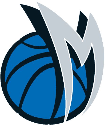 Dallas Mavericks alternate logo 2001-present Dream Man Cave, Dallas Basketball, James Russell, Mavericks Basketball, Mavericks Logo, Basketball Rules, Kobe Bryant Nba, Texas Sports, Basketball Party