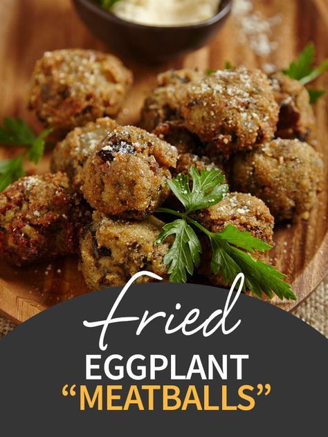 Eggplant Balls, Roasted Eggplant Recipes, Eggplant Meatballs, Fried Eggplant, Eggplant Recipe, Eggplant Dishes, Fast Dinner Recipes, Roasted Eggplant, Cabbage Rolls