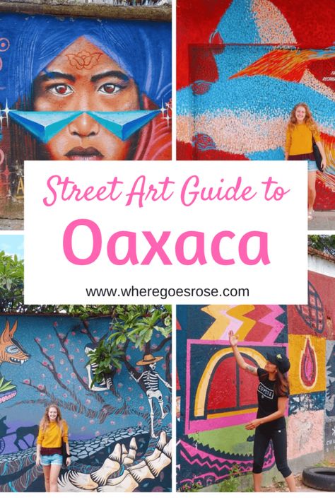 Street art guide to Oaxaca Mexico graffiti and art murals Street Art Illusions, Art Guide, Best Street Art, Art Corner, Street Names, Illusion Art, Mushroom Art, Beautiful Picture, Rose Art