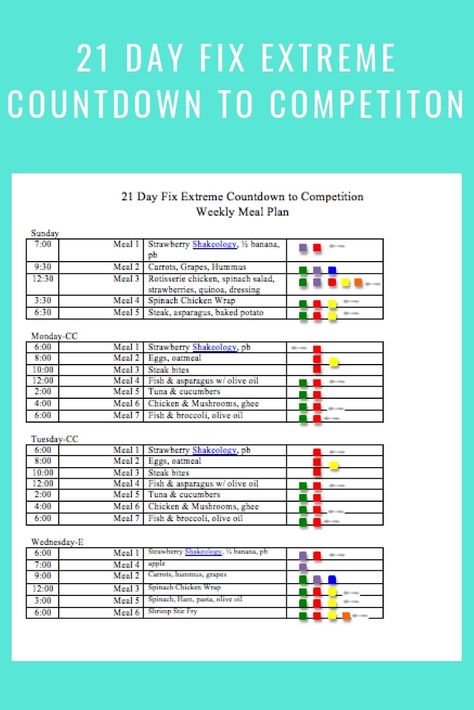 Easy Low Carb Meal Plan, 21 Day Fix Workouts, 21 Day Fix Meal Plan, 80 Day Obsession, 21 Day Fix Extreme, Beachbody Recipes, Beachbody Workouts, Planning Template, 21 Day Fix Meals