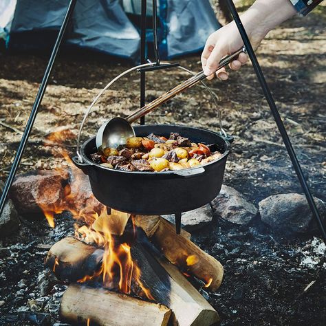 Amazon.com: Uno Casa Cast Iron Camping Dutch Oven - Cast Iron Pot with Lid, Cast Iron Camping Cookware, 6 Qt Dutch Oven Camping, Campfire Cooking, Camping Cast Iron Dutch Oven Pot with Lid, Camp Oven, Camping Oven: Home & Kitchen Camping Dutch Oven, Campfire Cooking Equipment, Camping Oven, Cast Iron Oven, Camping Pot, Dutch Oven Camping, Camping Dinners, Cast Iron Pot, Camping Cookware