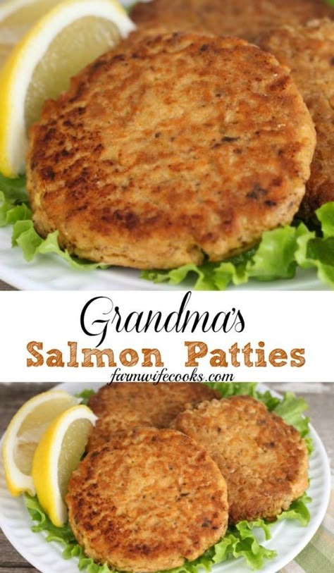 Salmon Cakes Recipe, Canned Salmon Recipes, Salmon Croquettes, Canned Salmon, Garlic Butter Salmon, Salmon Patties Recipe, Japanese Desserts, Diner Recept, Patties Recipe