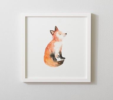 Favorites Gallery | Pottery Barn Kids Chasing Paper, Fox Hunt, Mirror Canvas, Toddler Bedroom, Virtual Design, Baby Wall Art, Baby Fox, Baby Deer, Pottery Barn Teen