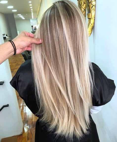 Blonde And Light Brown Balayage, Long Layers Medium Length Hair Blonde, Half Head Highlights Blonde Long Hair, Warm Blonde For Fall, Dirt Blonde Hair Color Highlights, Whole Head Highlights, Blonde Dimensional Hair Highlights, Full Vs Partial Highlights, Dirty Blonde Hair Straight