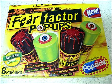 Fear Factor pop-ups Popsicles Watermelon And Lemon, Fear Factor, Push Pop, Family Fun Night, Flavor Ice, Push Pops, Ice Cream Treats, Vintage Packaging, Sour Cherry