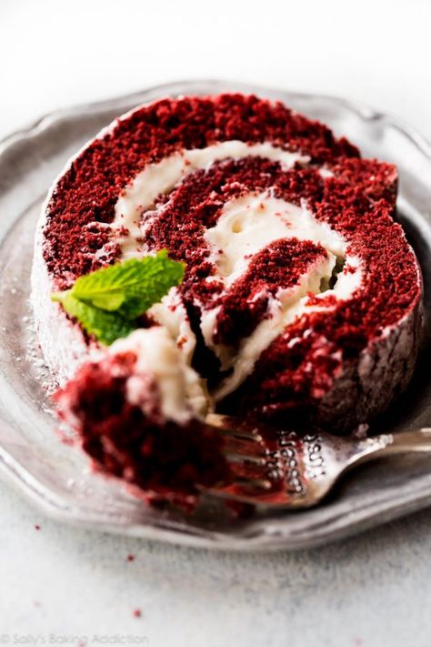 Zumbo Recipes, Zumbo Desserts, Red Velvet Cake Roll, Adriano Zumbo, Roll Cakes, Shortcake Cake, Cake Roll Recipes, Impressive Desserts, Sally's Baking