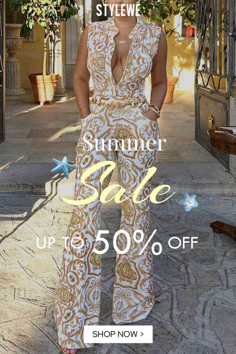 Yard Party Outfit Women, Outfits For Outdoor Party, Women White Outfits, Retirement Dinner Outfit, Outdoor Dinner Party Outfit, Luxury Sequined Party Jumpsuits And Rompers, After 5 Attire For Women, Fitted Sequin Jumpsuit For Night Out, Resort Attire Women