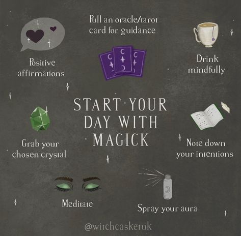 Daily Witchy Things, How To Practice Witchcraft, Witchy School Tips, Daily Witchcraft Practice, Travel Witchcraft, Witchy Notes, Witchcraft Notes, Daily Witchcraft, Energy Witchcraft