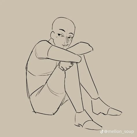 Art Poses Drawing Reference Mellon_soup, Refrence Pose Drawing Sketch, Cozy Pose Reference Drawing, Mellon Soup Standing Pose, Holding Coffee Pose Drawing, Evil Reference Pose, Pose Reference Drawing Mellon_soup, Melonsoup Art References, Sleepy Pose Reference Drawing