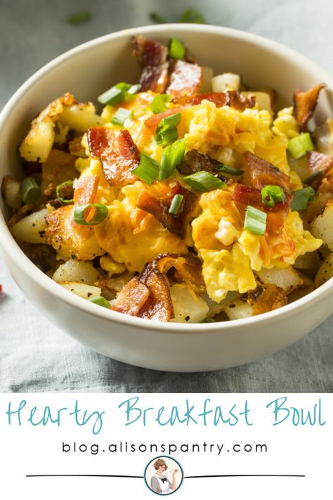 Breakfast Bowl Healthy, Bowl Healthy Recipes, Healthy Recipes Breakfast, Breakfast Bowl Egg, Potato And Egg Breakfast, Breakfast Favorites, Breakfast Bowls Recipe, Slow Cooker Breakfast, Low Calorie Breakfast