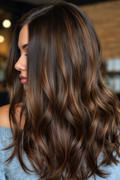 10 Must-Try California Brunette Hair Styles for Spring - Wahyu Guritno's Blog Long Haircuts For Brunettes, Sunkissed Brunette Highlights, Brunette Hair Styles, California Brunette Hair, California Brunette, Summer Hair Color Ideas, Brunette Hairstyles, Rambut Brunette, Brown Hair Looks