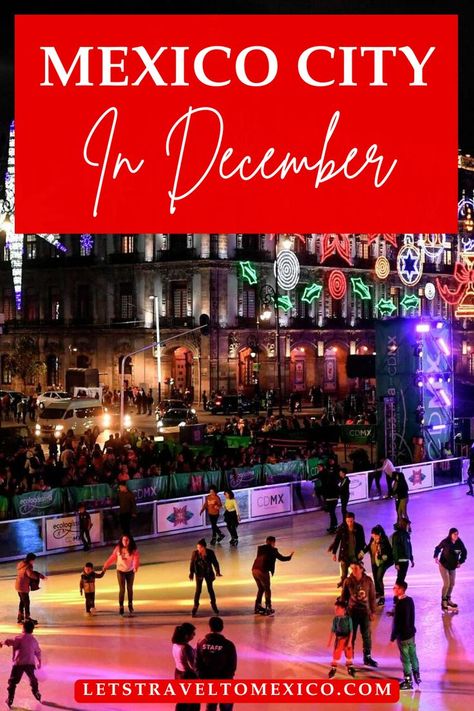 Planning a December trip to Mexico City? Learn about the weather, seasonal events, and top travel tips to enjoy your stay. Get ready for holiday festivities and explore Mexico City at its best! Mexico City In December, December Weather, Traveling To Mexico, Visiting Mexico City, Places To Visit In Mexico, Explore Mexico, Trip To Mexico, European Castles, Mexico Trip