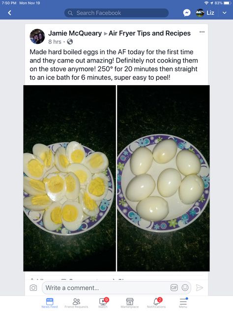 Air Fryer Hard Boiled Eggs, Air Fryer Oven Recipes, Air Fry Recipes, Air Fryer Dinner Recipes, Air Fryer Recipes Easy, Air Fryer Recipes Healthy, Oven Recipes, Hard Boiled, Hard Boiled Eggs