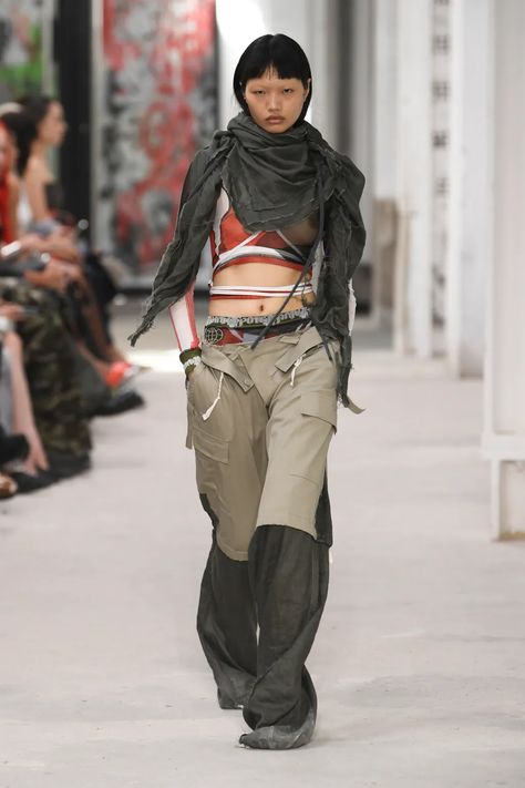 Ottolinger RTW Spring 2024 [PHOTOS] – WWD Avant Garde Street Style, Nomad Fashion, Runway Fashion Couture, Apocalyptic Fashion, Anti Fashion, Concept Clothing, Fashion Design Portfolio, Clothing Photography, Fishing Outfits