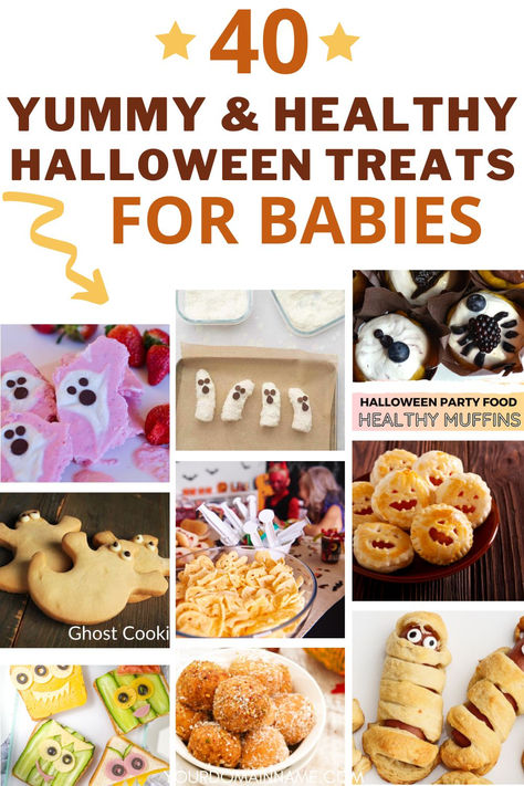 Get ready to explore some fantastic Halloween treat ideas for babies that will make your celebration memorable. From tasty snacks to cute and clever Halloween-themed treats, there’s something for everyone to enjoy. So let’s dive in and discover some great ways to include your baby in the festivities this Halloween. Baby Friendly Halloween Snacks, Halloween Food Blw, Halloween Treats For One Year Olds, Halloween Toddler Food Ideas, Halloween Toddler Meals, Spooky Toddler Snacks, Toddler Halloween Food Ideas, Toddler Friendly Halloween Treats, Toddler Halloween Breakfast Ideas