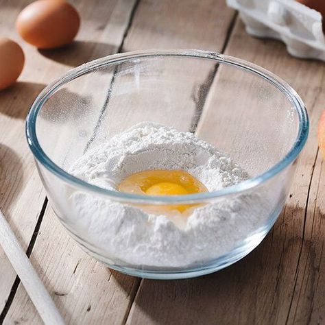 Glass serving bowls