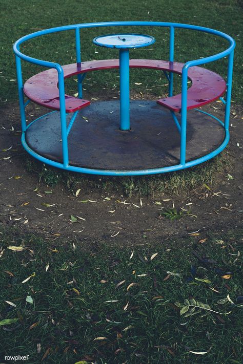 Playground Toys For School, Merry Go Round Playground, Kids Garden Play Area, Vintage Playground, Agriculture Photography, Diy Kids Playground, Playground Accessories, Playground Swings, Playground Toys